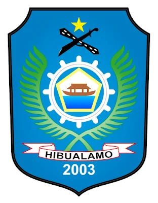 Logo / Lambang Kabupaten Halmahera Utara - Latar (Background) Putih & Transparent (PNG)