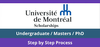 Université de Montréal Scholarship Program 2023