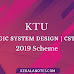 KTU S3 Logic System Design LSD Notes 2019 scheme