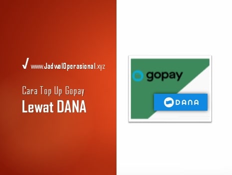 Cara Top Up Gopay lewat DANA