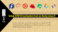 How to Setup KVM Virtualization Host on Rocky Linux 9