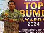 Paten Kali, PDAM Tirta Kualo Tanjung Balai Tiga Kali Raih Top BUMD Awards