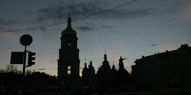 Catedral de Santa Sofia em Kiev. BRYAN SMITH/ZUMA PRESS