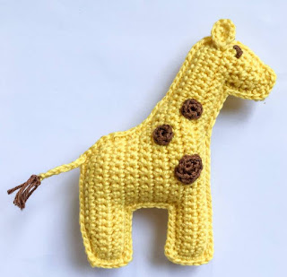 PATRON GRATIS JIRAFA AMIGURUMI 49933 🦒