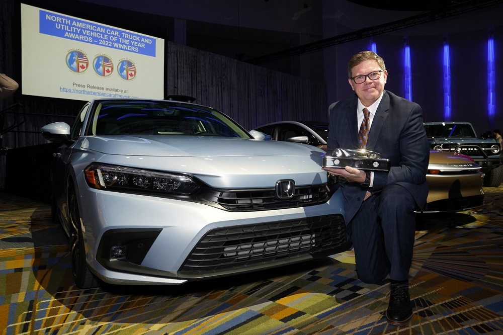 Honda Civic 2022 nhận giải "Xe của năm" tại Bắc Mỹ