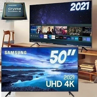 Smart TV 50” Crystal 4K Samsung