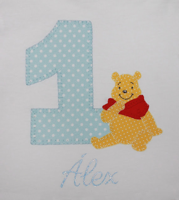 camiseta  cumpleaños Winnie the Pooh