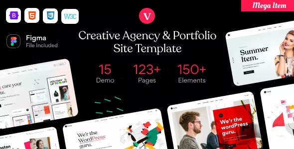 Best 15+ Niche Creative Agency & Portfolio Multipurpose Template