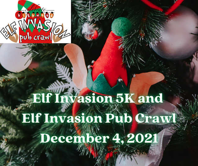 Just Elfing Around During Highwood's 3rd Annual Elf Invasion Pub Crawl and Elf Invasion 5K Run, Walk or Stroll
