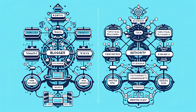 Perbezaan antara Blogger Silo dan Blogger Topikal Autoriti