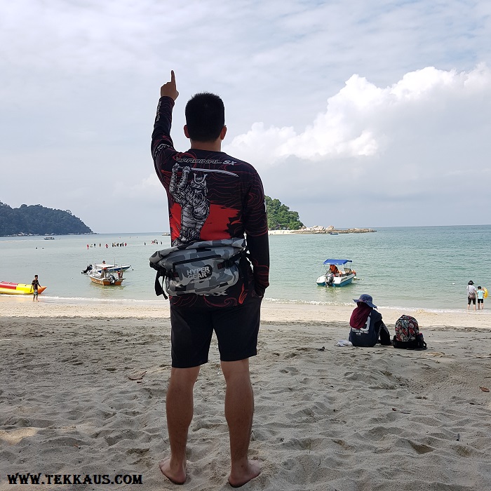 Walk To Pulau Giam From Pulau Pangkor During Chinese New Year