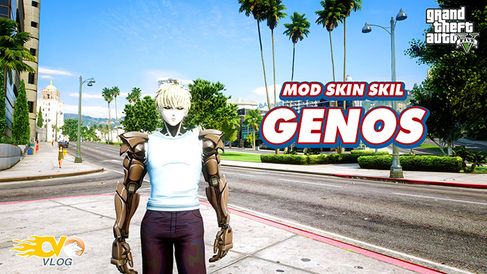 GTA 5 Tải Mod Skin Skill Cho Genos - One Punch Man