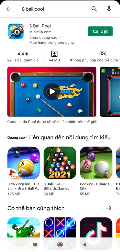 Cách Tải 8 Ball Pool™ về điện thoại, máy tính bảng Android miễn phí a