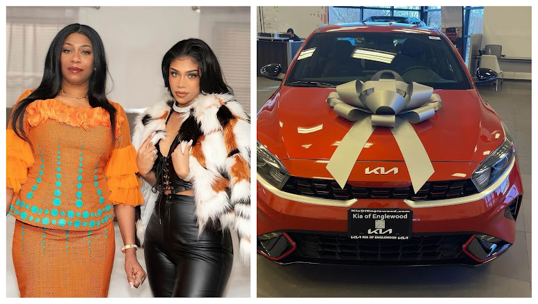 Regina Askia gifts her daughter a brand new car as a birthday gift (Photos)