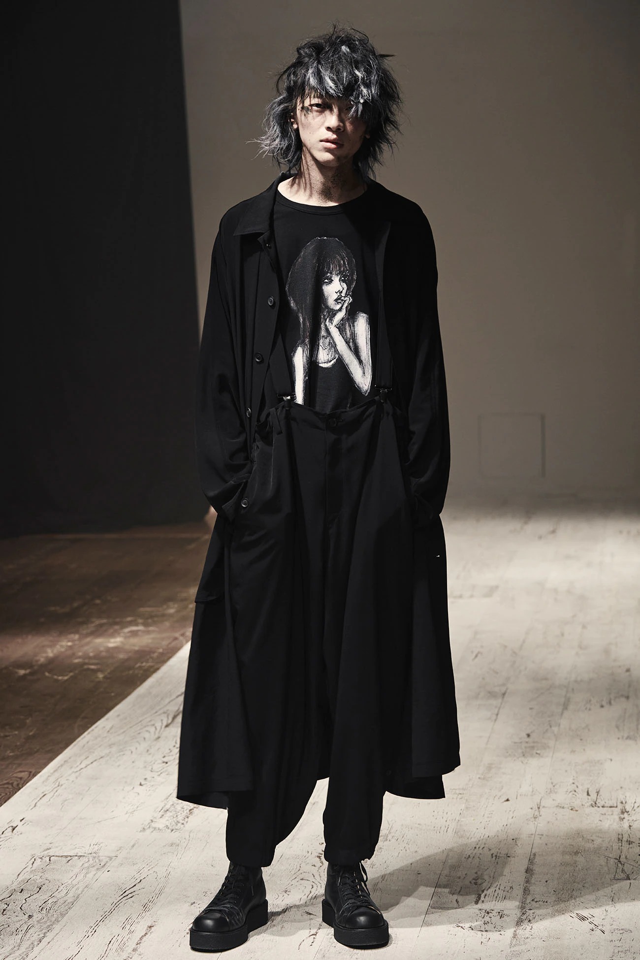 Yohji Yamamoto Pour Homme Women Print Tee S/S 2022