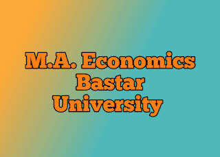 M.A Economics question paper Bastar University