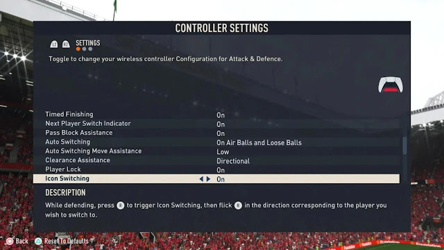 FIFA 23 BEST コントローラーの設定