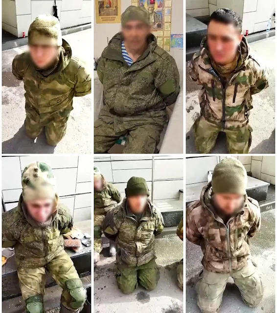 Dezenas de soldados russos se renderam às forças armadas da Ucrânia em Kharkiv. Facebook/Oleg Sinegovov