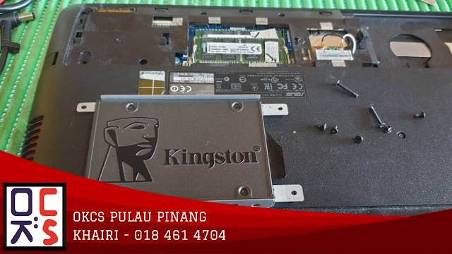 SOLVED: KEDAI LAPTOP KEPALA BATAS | ASUS A551J CAN’T BOOT WINDOW, CLICKING SOUND ON HDD, SUSPECT HDD PROBLEM, UPGRADE SSD 480GB