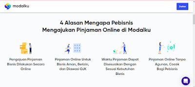 Modalku wadah pendanaan digital untuk UMKM