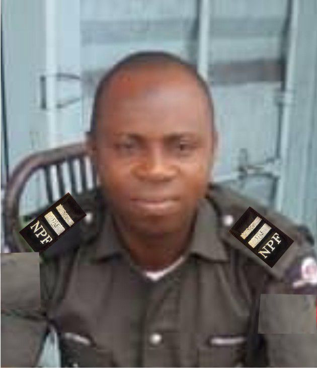 The Nigeria Police Force Declares Inpector Audi Omadefu Wanted . 