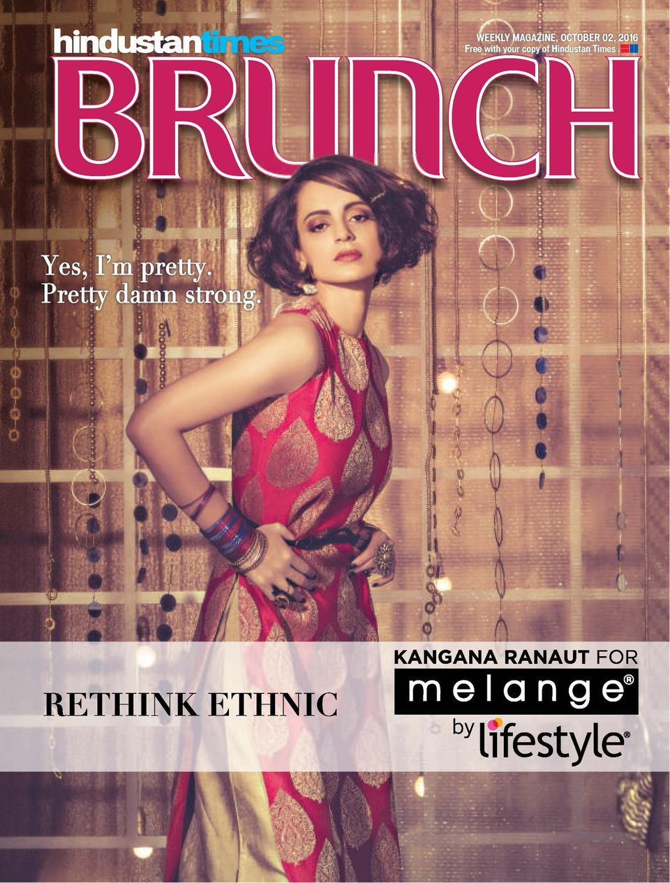 KANGANA RANAUT ON THE COVER OF HT BRUNCH