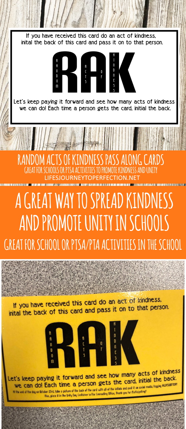 Kindness Punch Card