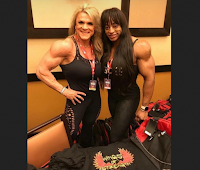 Huge female bodybuilder Monique Jones: Is this the next Ms Olympia getting huge in the gym? (We think it might be!)