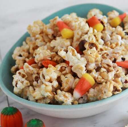 Salted Caramel Microwave Popcorn Recipe