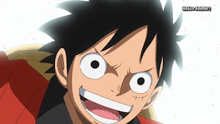 ワンピースアニメ WCI編 847話 ルフィ かっこいい Monkey D. Luffy  | ONE PIECE ホールケーキアイランド編