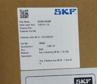 SKF SHAFT SEAL 530  VB/SC1,SHAFT SEAL SIZE 530 SIMPLEX –COMPACT Stern tube Seals, Stern tube Seals SKF 530MM,530 SHAFT SEAL SIZE SIMPLEX –COMPACT,SHAFT SEAL   SIMPLEX –COMPACT, 530mm skf shaft seal,SKF SHAFT SEAL SIZE 530 SIMPLEX –COMPACT Stern tube Seals  Email: idealdieselsn@hotmail.com (main) idealdieselsn@gmail.com (cc)