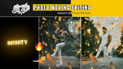 Infinity 3D Photo Moving Zoom Instagram Trending Reels Viral Video Lyrics Editing Prequel Tutorial