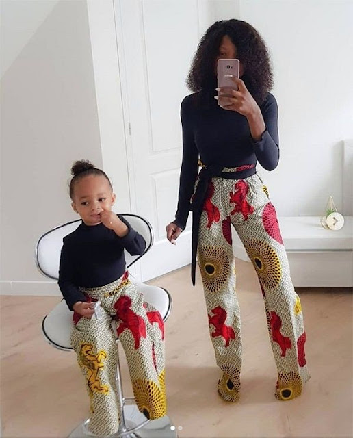 Matching Ankara Styles for Mother and Daughter in 2021 and 2022