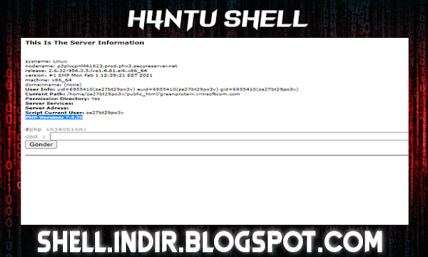 H4ntu Shell Download - Shell İndir