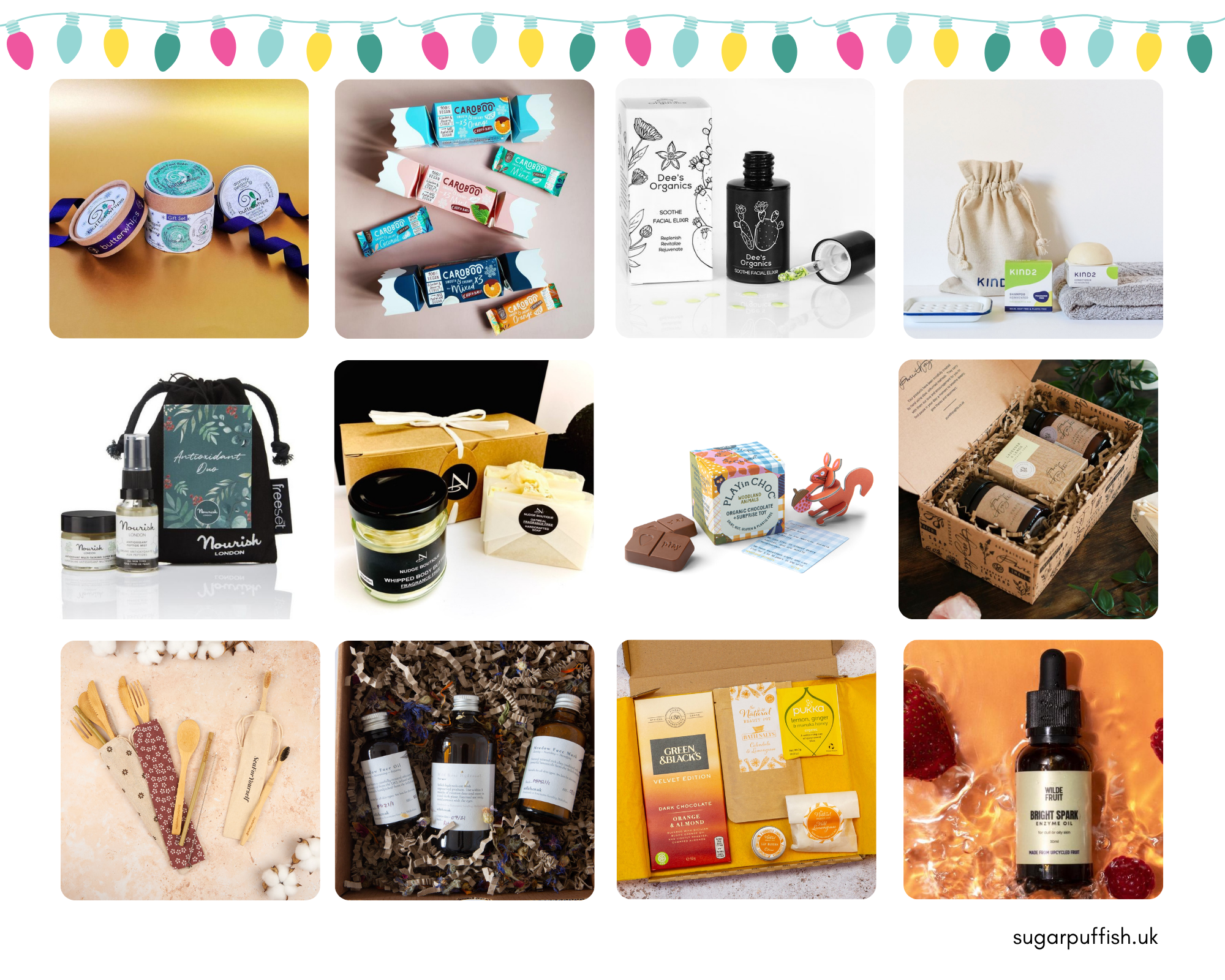 12 Christmas Gift Ideas including sustainable stocking fillers and secret Santa gifts