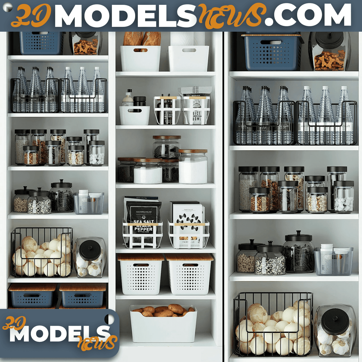 Decorative Kitchen Model Set 3 1