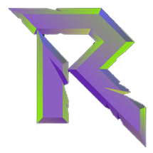 logo keren huruf r