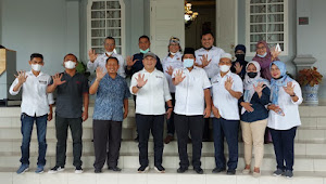 Persiapkan Perayaan HPN 2022, Ketua PWI Riau dan Panitia HPN Audiensi dengan Bupati Siak 