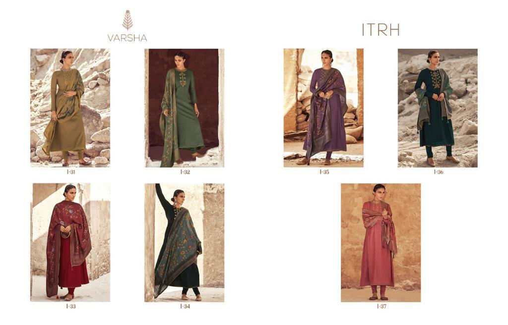 Varsha Fashions Itrh Churidar Salwar Suits Catalog Lowest Price