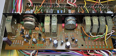 Pioneer_SX-850_Flat Amp Board_AWG-038_after servicing