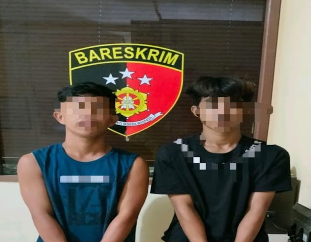 Curi 300 Kg Getah, 2 Pemuda Tanggung Di Kabupaten Banjar Ditangkap Polisi 