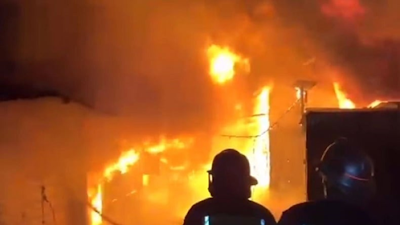 Kebakaran di Medan, 11 Rumah Warga Ludes Dilalap Api