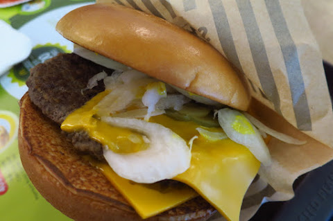 McDonald's, original angus cheeseburger
