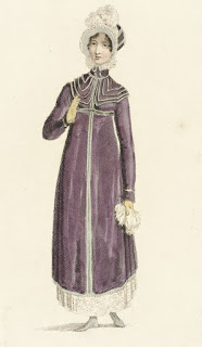 Fashion Plate, 'Walking Dress' for 'The Repository of Arts' Rudolph Ackermann (England, London, 1764-1834) England, London, December 1, 1814 Prints; engravings Hand-colored engraving on paper