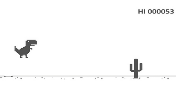 تحميل لعبة الديناصور الاصلية لهواتف الاندرويد نسخة جوجل كروم