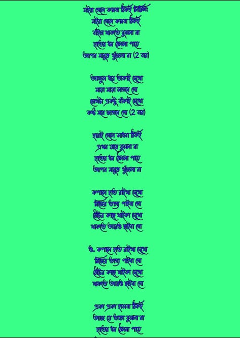 মইরা গেলে কানবা ঠিকই লিরিক্স | Moira Gele Kanba Thiki Lyrics