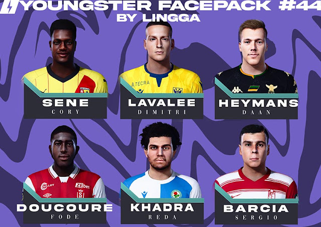 Youngster Facepack V44 For eFootball PES 2021