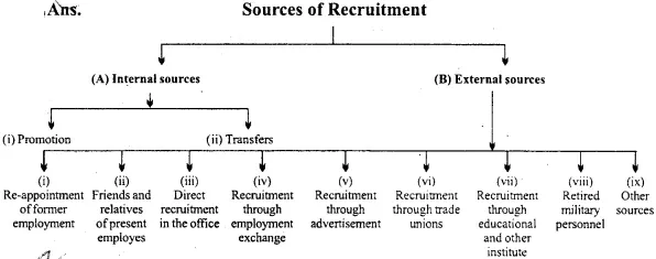 MP Board Class 12th Business Studies Important Questions Chapter 6 Staffing