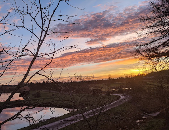 11 Reasons to Visit Angus - lakeside view from lodge at forbes of kingennie