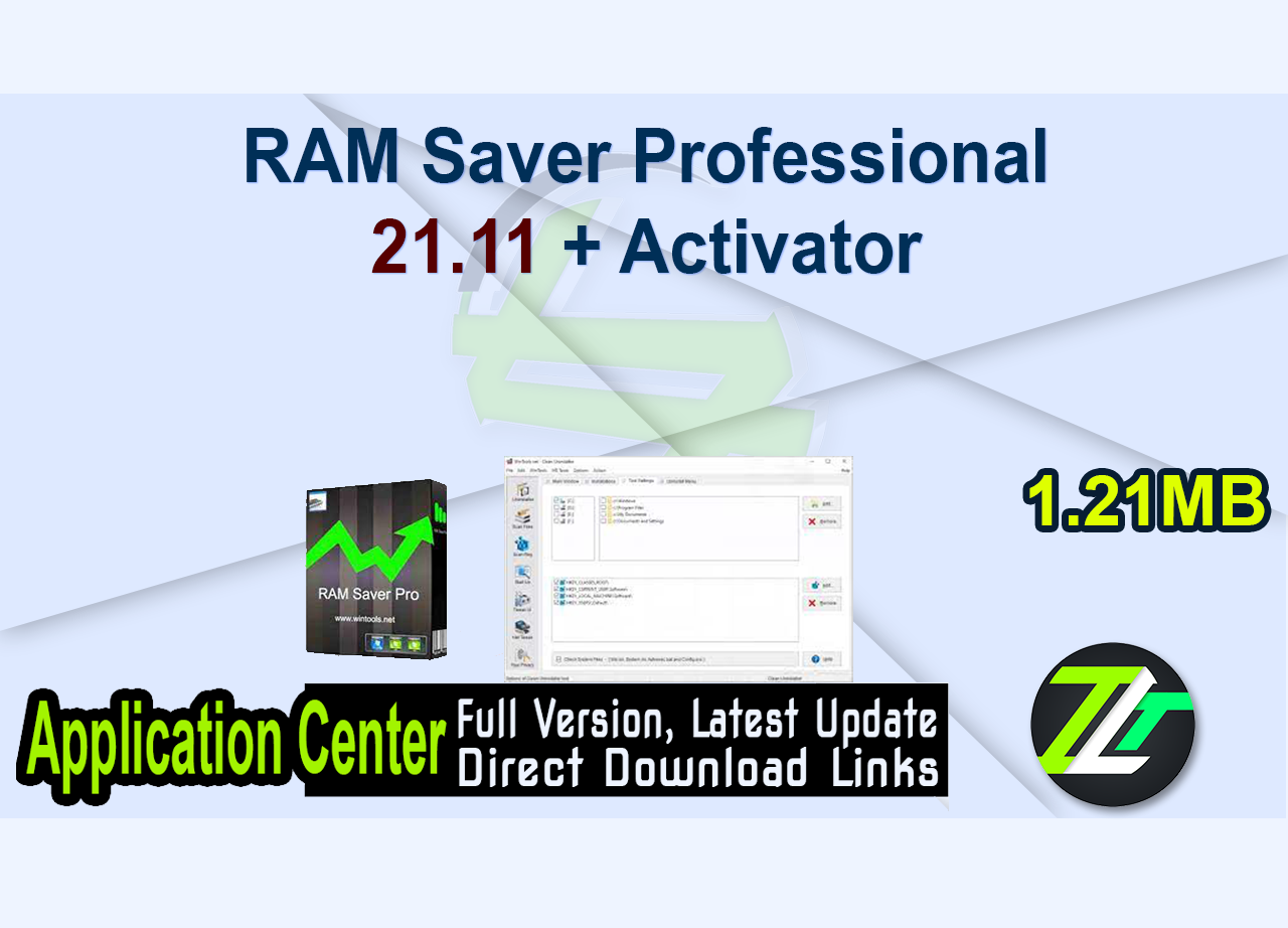 RAM Saver Professional 21.11 + Activator